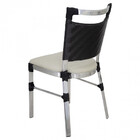 Cadeira De Cozinha Panero De Alumínio E Fibra Sintética