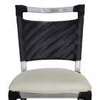 Cadeira De Cozinha Panero De Alumínio E Fibra Sintética