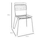 Cadeira De Cozinha Sun Cromada