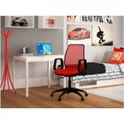 Cadeira De Escritório Altura Regulável Com Braços Job City De