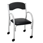 Cadeira De Escritório Aproximação Com Rodízios Daniela Cinza/