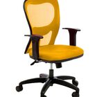 Cadeira De Escritório Auro Secretária Giratória Base Nylno Pr