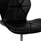 Cadeira De Escritório Com Base Giratória Estofada Slim Vegas