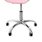 Cadeira De Escritório Com Base Giratória Estofada Slim Vegas