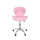 Cadeira De Escritório Com Base Giratória Estofada Slim Vegas