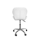 Cadeira De Escritório Com Base Giratória Estofada Slim Vegas