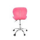 Cadeira De Escritório Com Base Giratória Estofada Slim Vegas