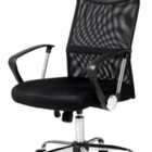 Cadeira De Escritório Detroit Base Cromada Giratória - 1206