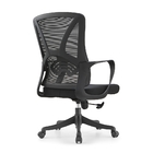 Cadeira De Escritório Diretor Apex - Preta - 10 Cadeiras