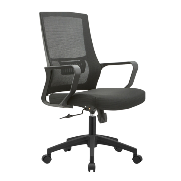 Cadeira De Escritório Diretor Crown - Preta - 1 Cadeira