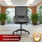 Cadeira De Escritório Diretor Crown - Preta - 1 Cadeira