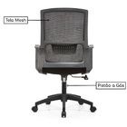 Cadeira De Escritório Diretor Crown - Preta - 2 Cadeiras