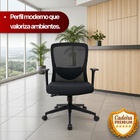 Cadeira De Escritório Diretor Elite - Preta - 10 Cadeiras