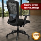 Cadeira De Escritório Diretor Elite - Preta - 1 Cadeira