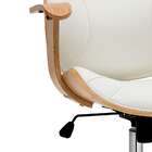 Cadeira De Escritório Diretor Giratória Antonella Branca