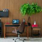 Cadeira De Escritório Diretor Giratória Antonella Preta