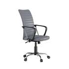 Cadeira De Escritório Diretor Giratória Calgary Cinza