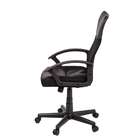 Cadeira De Escritório Diretor Giratória Chris Preta