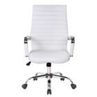 Cadeira De Escritório Diretor Giratória Cleaner Branca