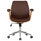 Cadeira De Escritório Diretor Giratória Com Regulagem De Altu