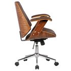 Cadeira De Escritório Diretor Giratória Com Regulagem De Altu