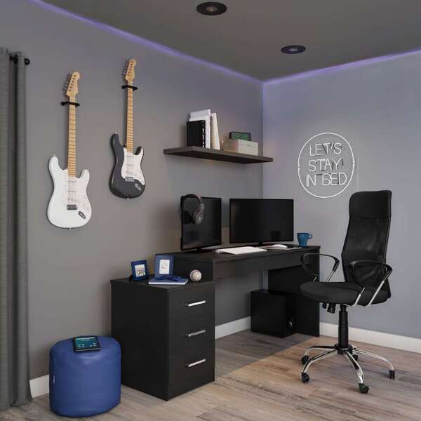 Cadeira De Escritório Diretor Giratória Fitgerald Ii Com Braç