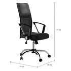 Cadeira De Escritório Diretor Giratória Fitzgerald Com Braços