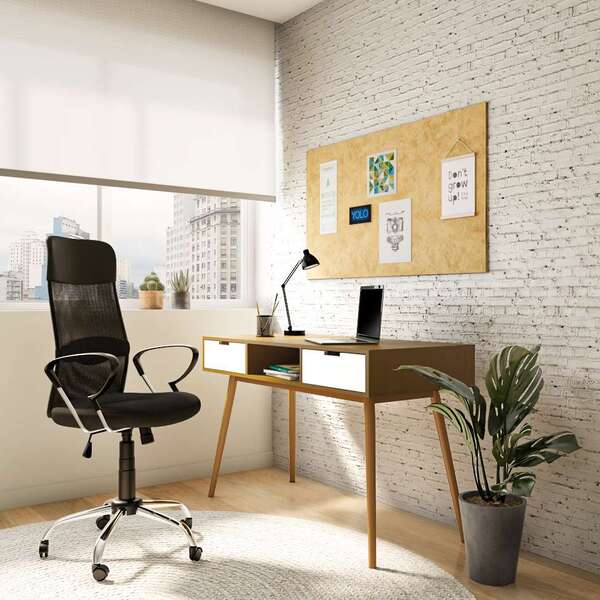 Cadeira De Escritório Diretor Giratória Fort Liard Ii Com Bra