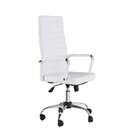 Cadeira De Escritório Diretor Giratória Free Branca