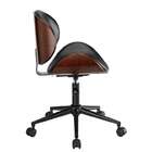 Cadeira De Escritório Diretor Giratória Hamar Preta