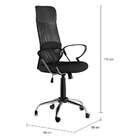 Cadeira De Escritório Diretor Giratória Teslin Ii Com Braços