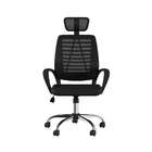 Cadeira De Escritório Diretor Giratória Wholly Preta