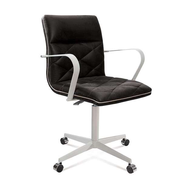 Cadeira De Escritório Diretor Mark Veludo Preto