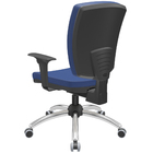 Cadeira De Escritório Diretor Office Base Giratória Cromada A