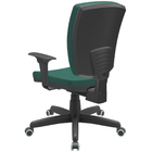 Cadeira De Escritório Diretor Office Base Giratória Preto Alt