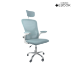 Cadeira De Escritório Diretor Oficial Vegas Com Apoio - Azul