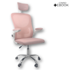 Cadeira De Escritório Diretor Oficial Vegas Com Apoio - Rosa