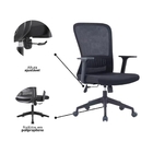 Cadeira De Escritório Diretor Pulse - Preta - 6 Cadeiras