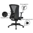 Cadeira De Escritório Diretor Tela Giratória Blm-0283 D - Blu