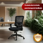 Cadeira De Escritório Diretor Titan - Preta - 4 Cadeiras