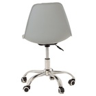 Cadeira De Escritório Eames Giratória Rodízio Cinza