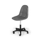 Cadeira De Escritório Eiffel Botonê Base Giratória Preta - Ci