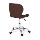 Cadeira De Escritório Eiffel Slim Office Base Giratória Café