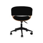 Cadeira De Escritório Elements Hanna Bouclé Preto