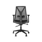 Cadeira De Escritório Elements Olympia Preta, Braços 3d