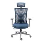 Cadeira De Escritorio Elements Ta Pro Cinza E Azul