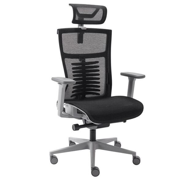 Cadeira De Escritorio Elements Ta Special Cinza/preto