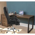 Cadeira De Escritório Ergonômica Presidente Apoio Para Pés Of