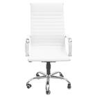 Cadeira De Escritório Esteirinha Base Cromada Com Rodinha For