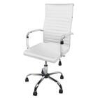 Cadeira De Escritório Esteirinha Base Cromada Com Rodinha For